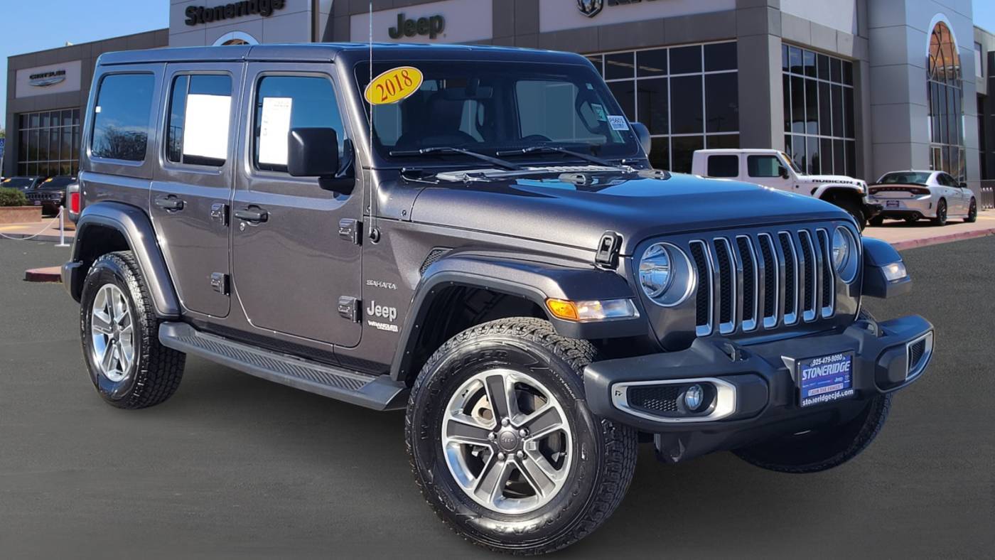 2018 Jeep Wrangler Sahara — SUV — 64,487 mi — Pleasanton, CA