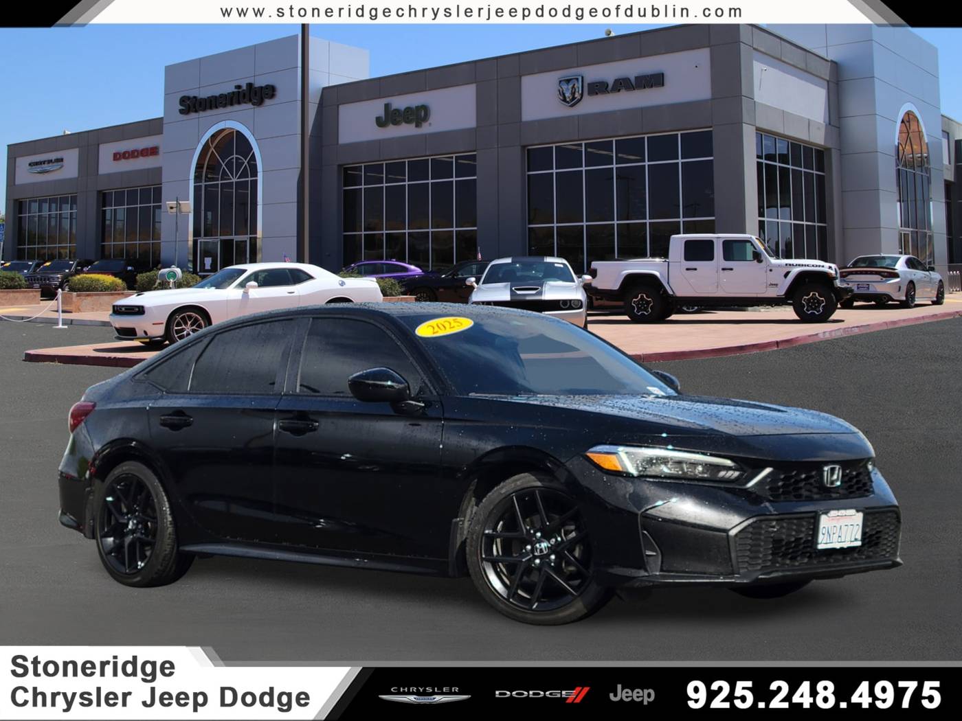 2025 Honda Civic Sport — Sedan — 9,486 mi — Pleasanton, CA