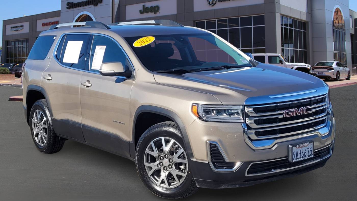 2022 GMC Acadia SLE — SUV — 34,909 mi — Pleasanton, CA