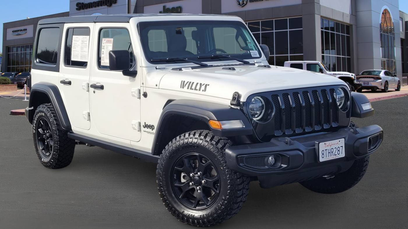 2021 Jeep Wrangler Willys — SUV — 30,800 mi — Pleasanton, CA