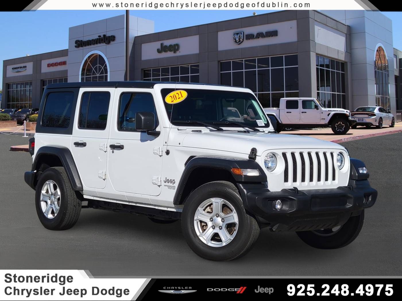 2021 Jeep Wrangler Sport S — SUV — 36,887 mi — Pleasanton, CA