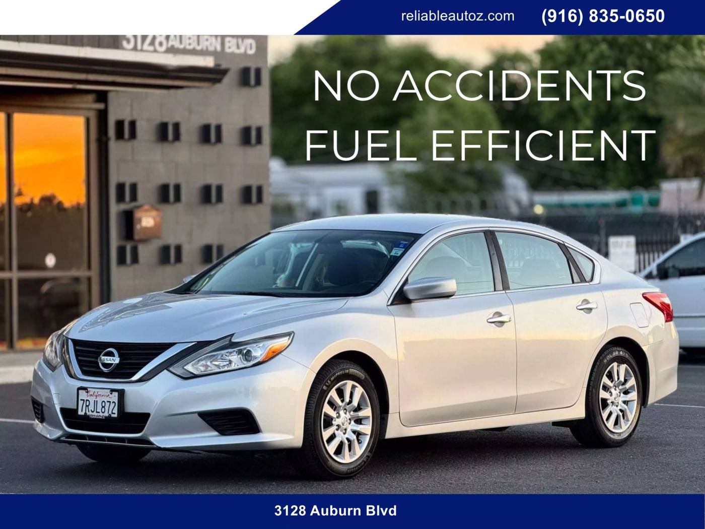 2016 Nissan Altima 2.5 S — Sedan — 84,858 mi — Sacramento, CA