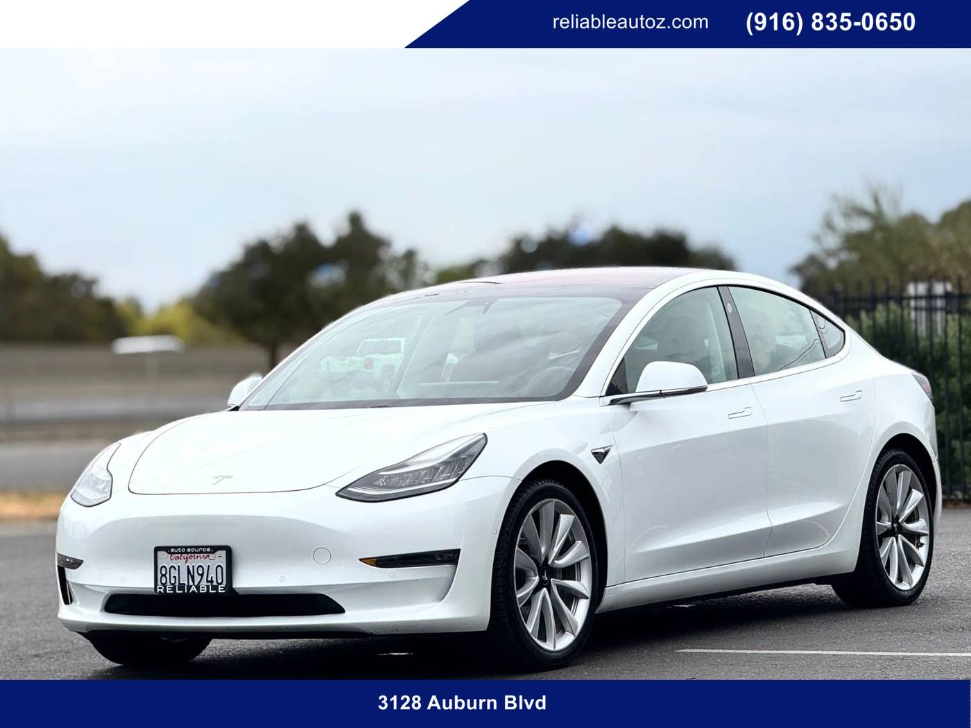 2018 Tesla Model 3 Long Range — Sedan — 79,493 mi — Sacramento, CA