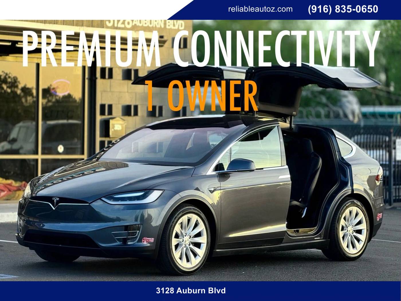 2017 Tesla Model X 75D — SUV — 82,516 mi — Sacramento, CA