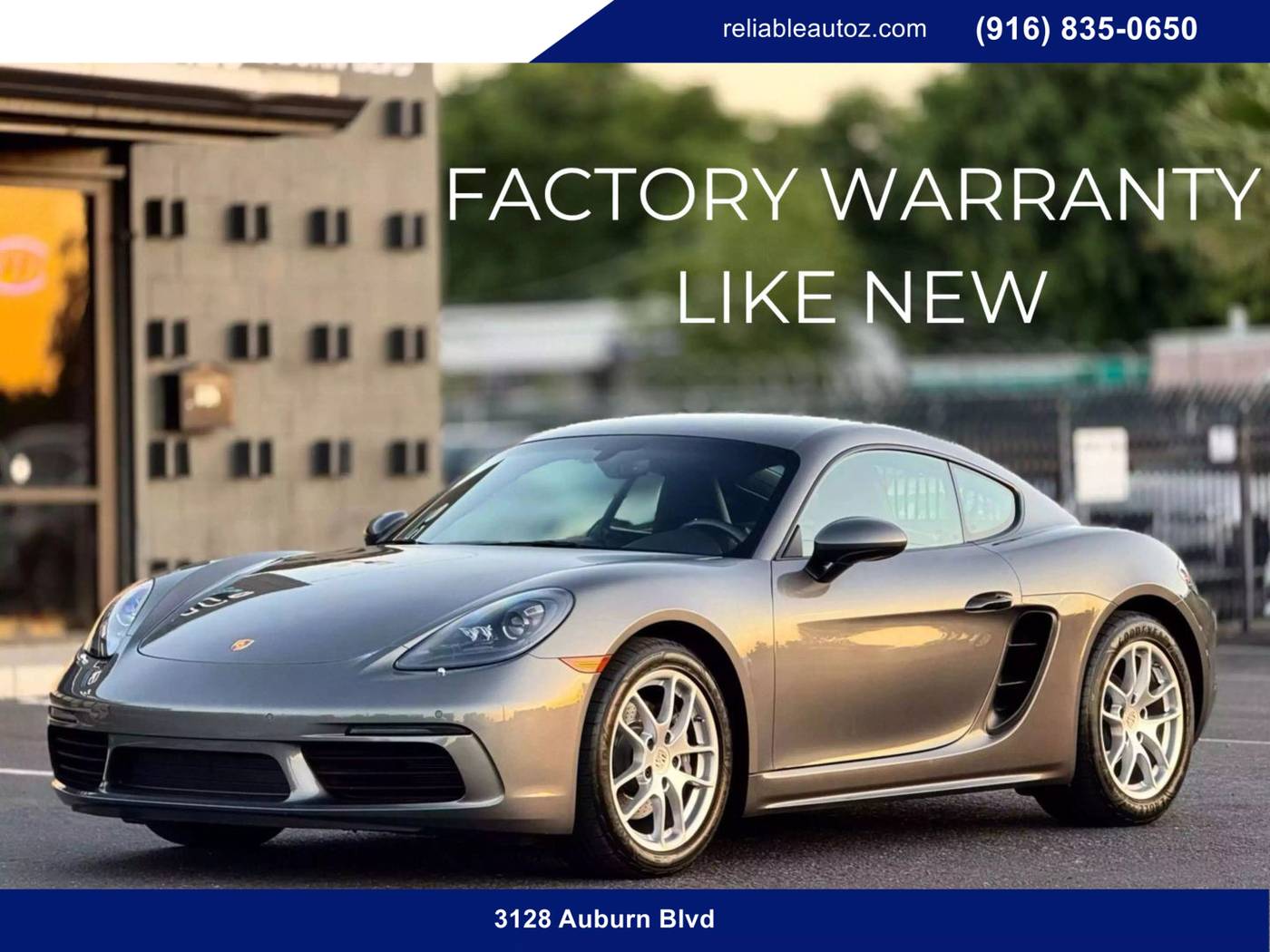 2024 Porsche 718 Cayman Standard — Coupe — 30,667 mi — Sacramento, CA