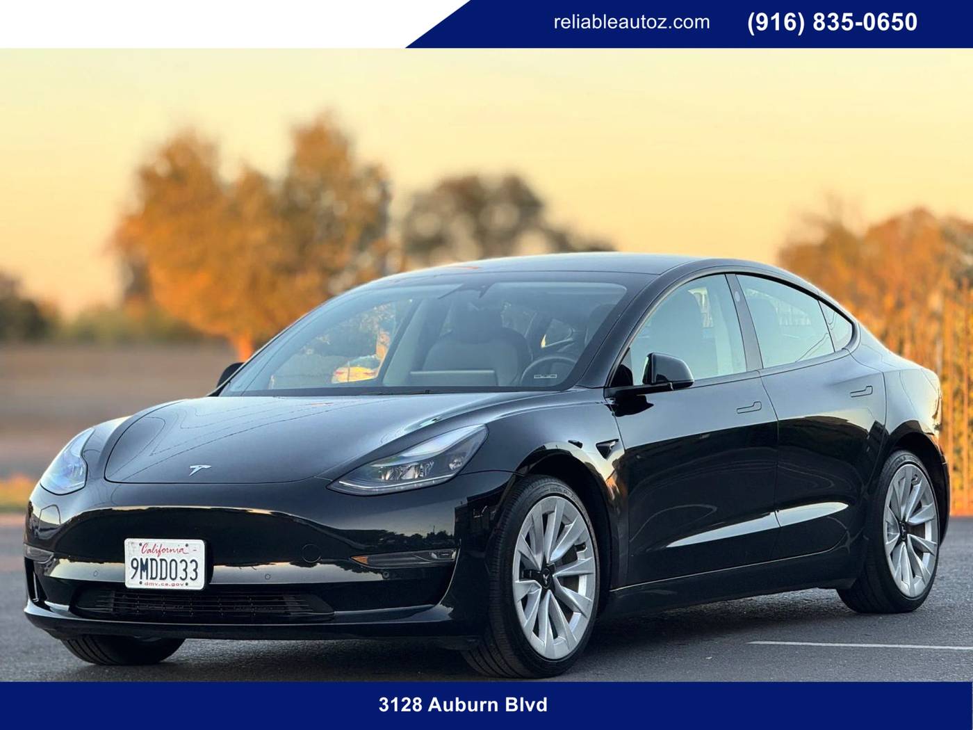 2022 Tesla Model 3 Standard Range Plus — Sedan — 98,665 mi — Sacramento, CA