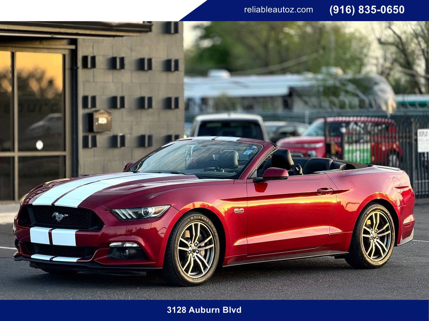 2015 Ford Mustang GT Premium — Convertible — 42,648 mi — Sacramento, CA