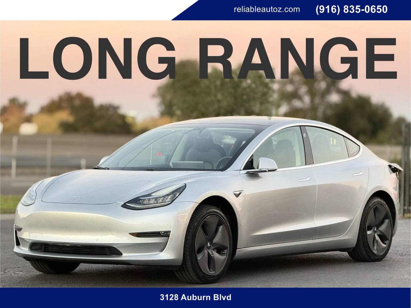 2018 Tesla Model 3 Mid Range — Sedan — 95,976 mi — Sacramento, CA