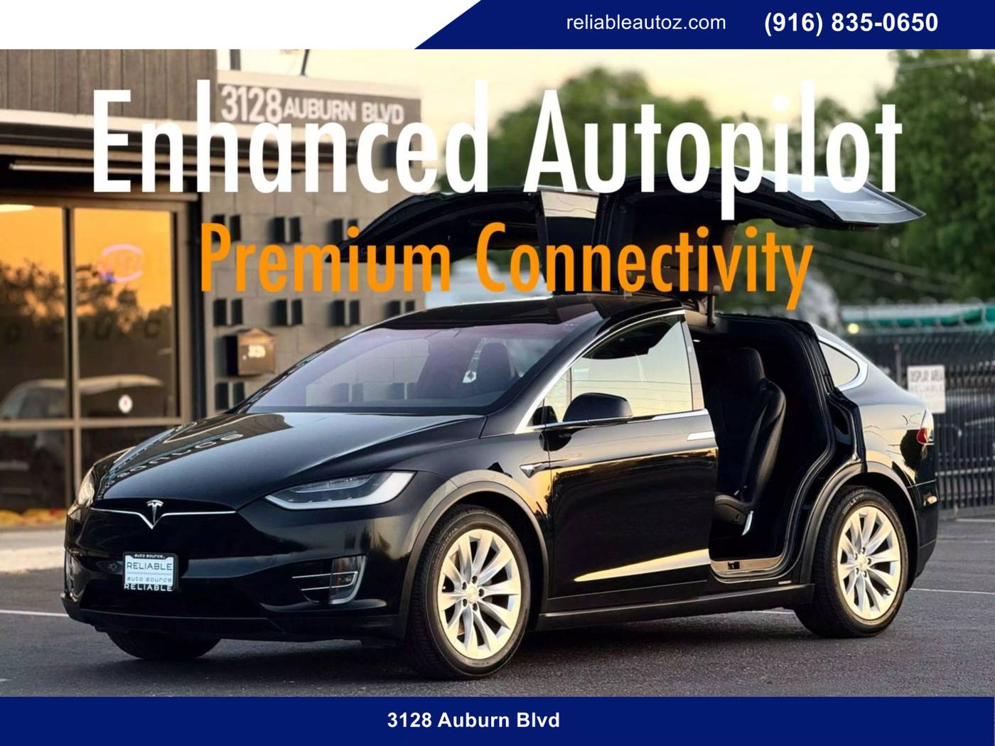 2018 Tesla Model X 75D — SUV — 50,066 mi — Sacramento, CA