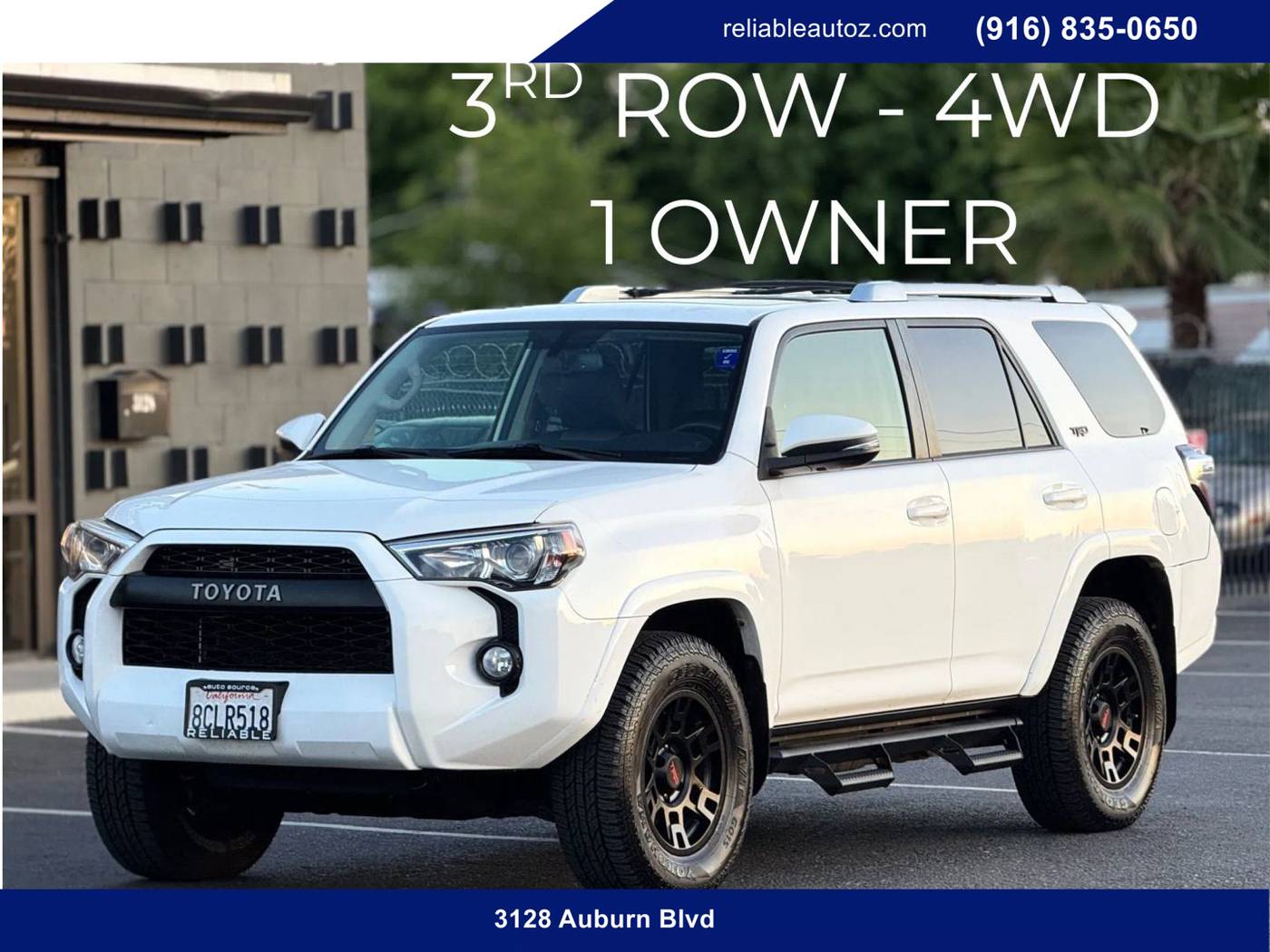 2018 Toyota 4Runner SR5 Premium — SUV — 55,631 mi — Sacramento, CA