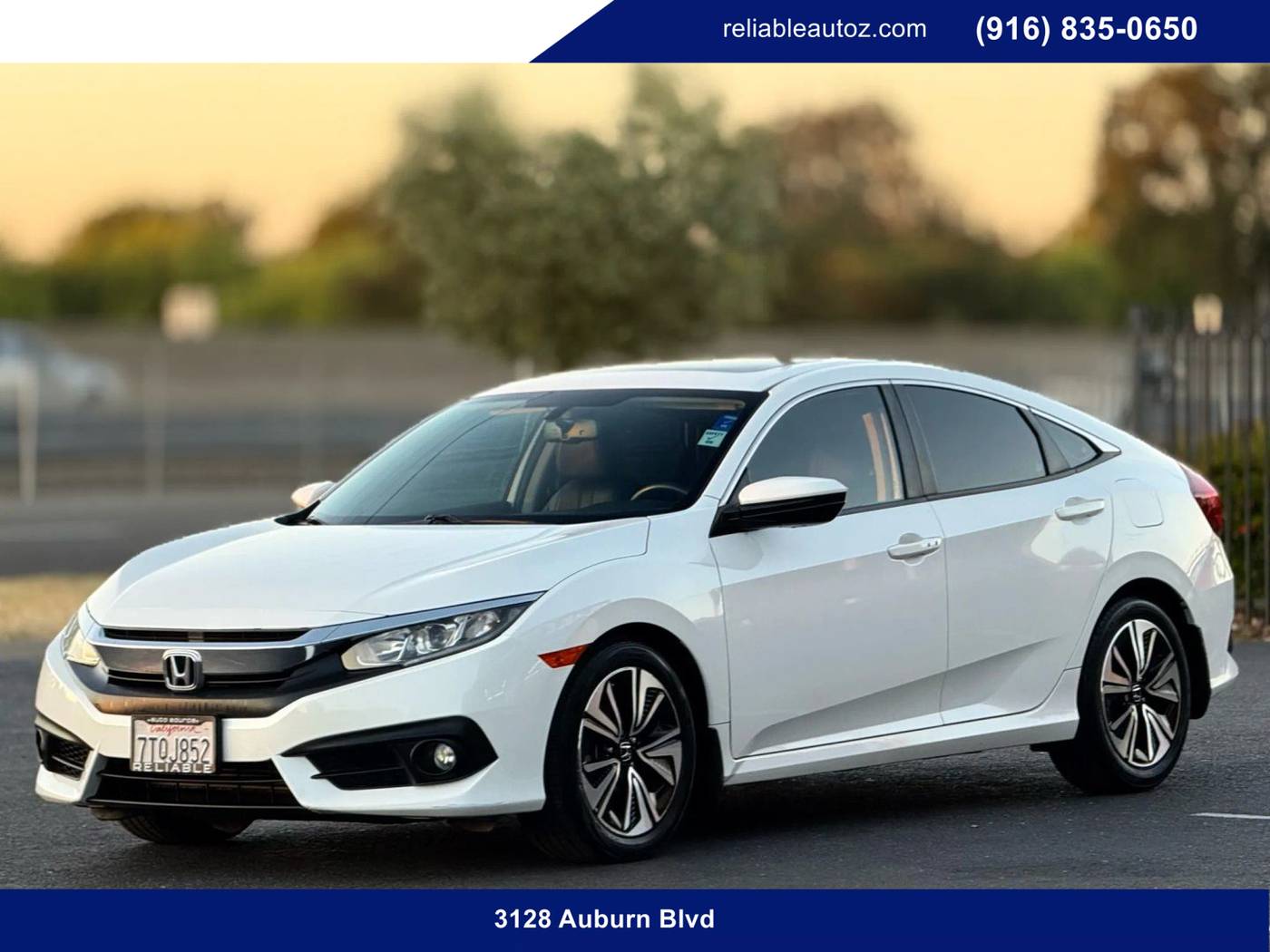 2016 Honda Civic EX-L — Sedan — 76,031 mi — Sacramento, CA