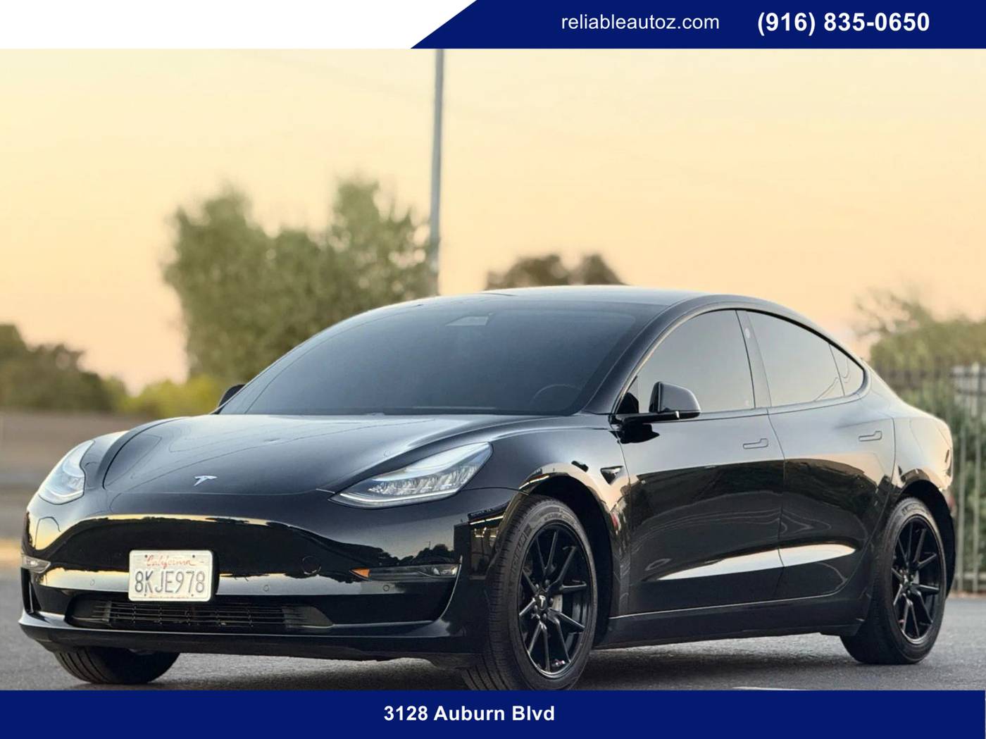 2019 Tesla Model 3 Standard Range Plus — Sedan — 116,765 mi — Sacramento, CA