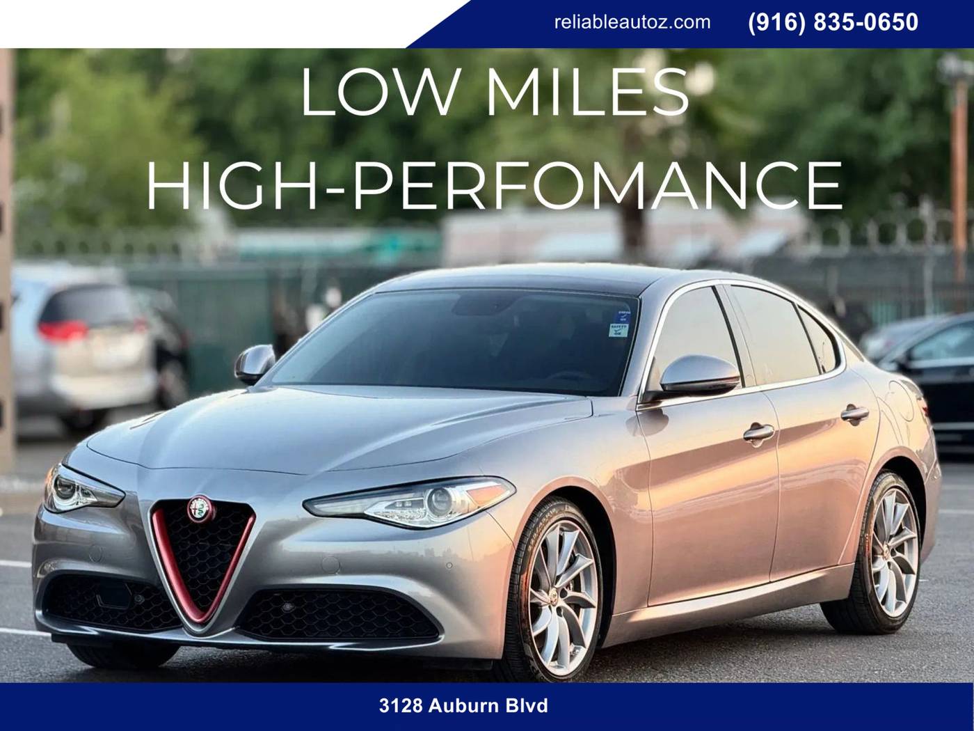 2017 Alfa Romeo Giulia Standard — Sedan — 32,657 mi — Sacramento, CA