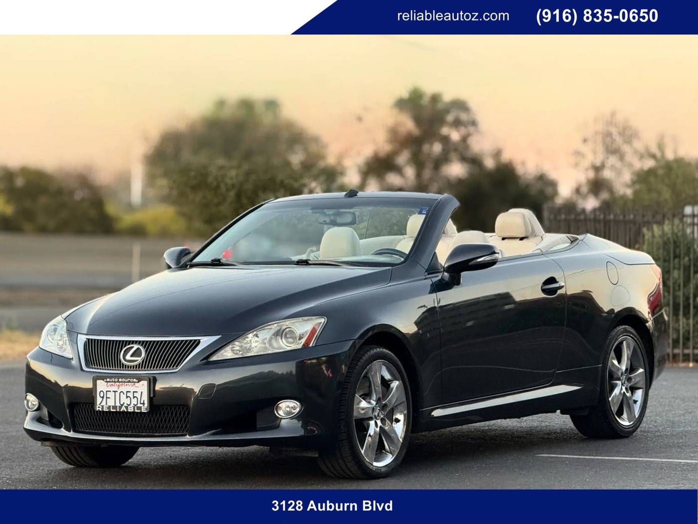 2010 Lexus IS IS 350C — Convertible — 79,048 mi — Sacramento, CA