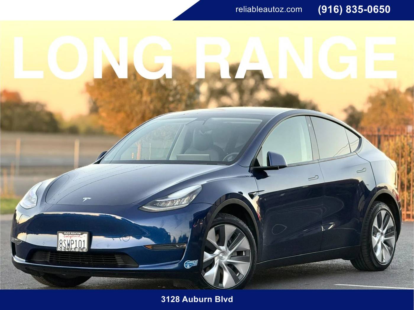 2020 Tesla Model Y Long Range — SUV — 96,951 mi — Sacramento, CA