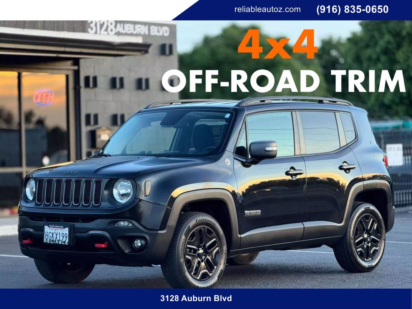 2017 Jeep Renegade Trailhawk — SUV — 88,323 mi — Sacramento, CA