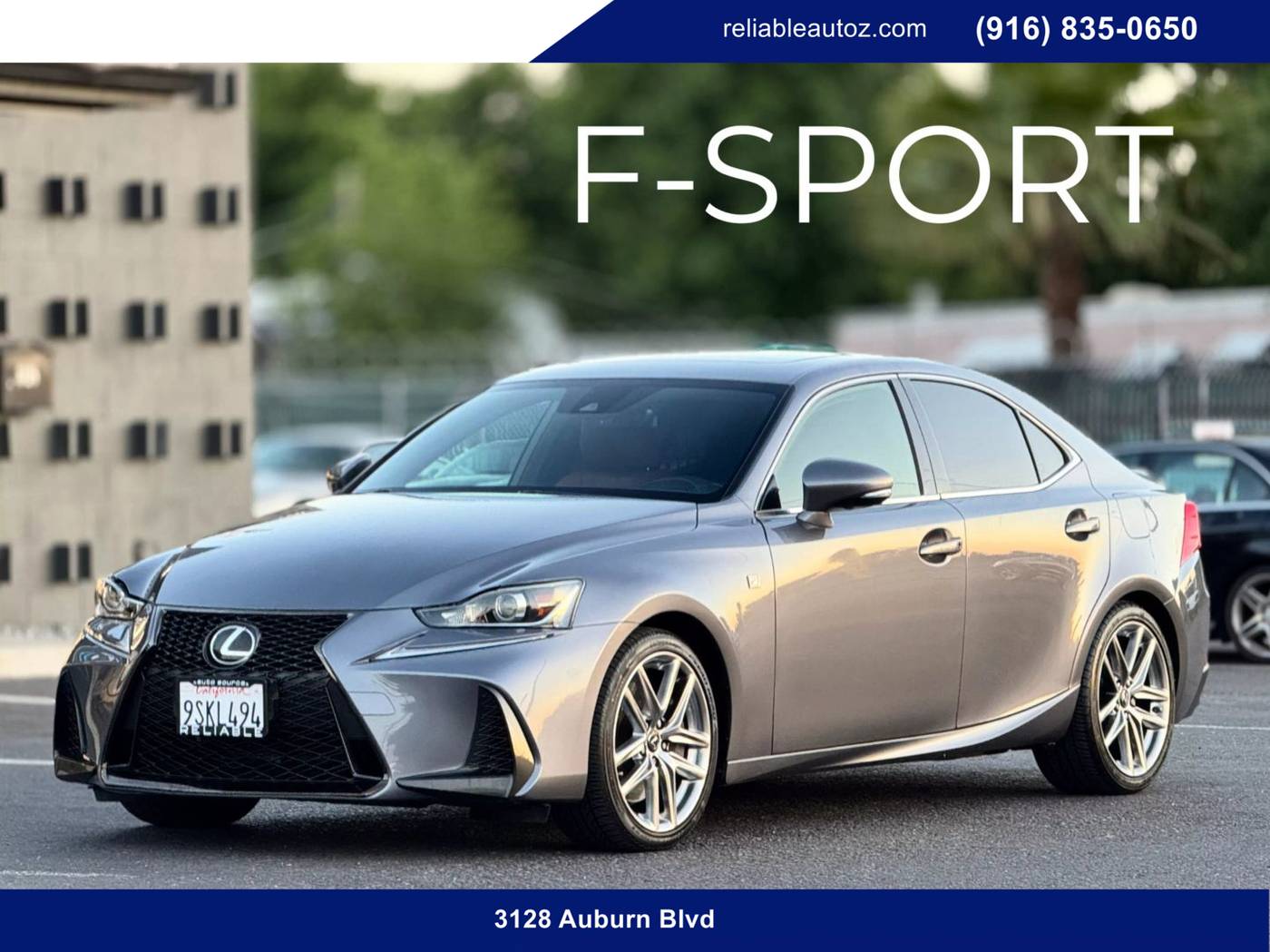 2017 Lexus IS IS Turbo — Sedan — 51,989 mi — Sacramento, CA