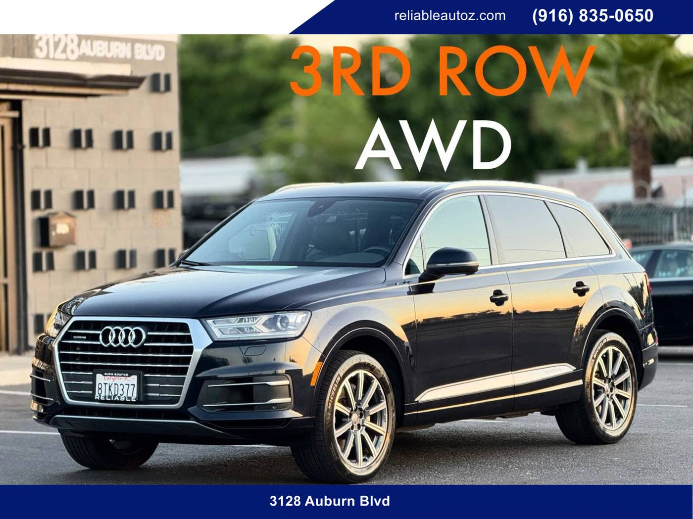 2017 Audi Q7 Premium Plus — SUV — 88,584 mi — Sacramento, CA