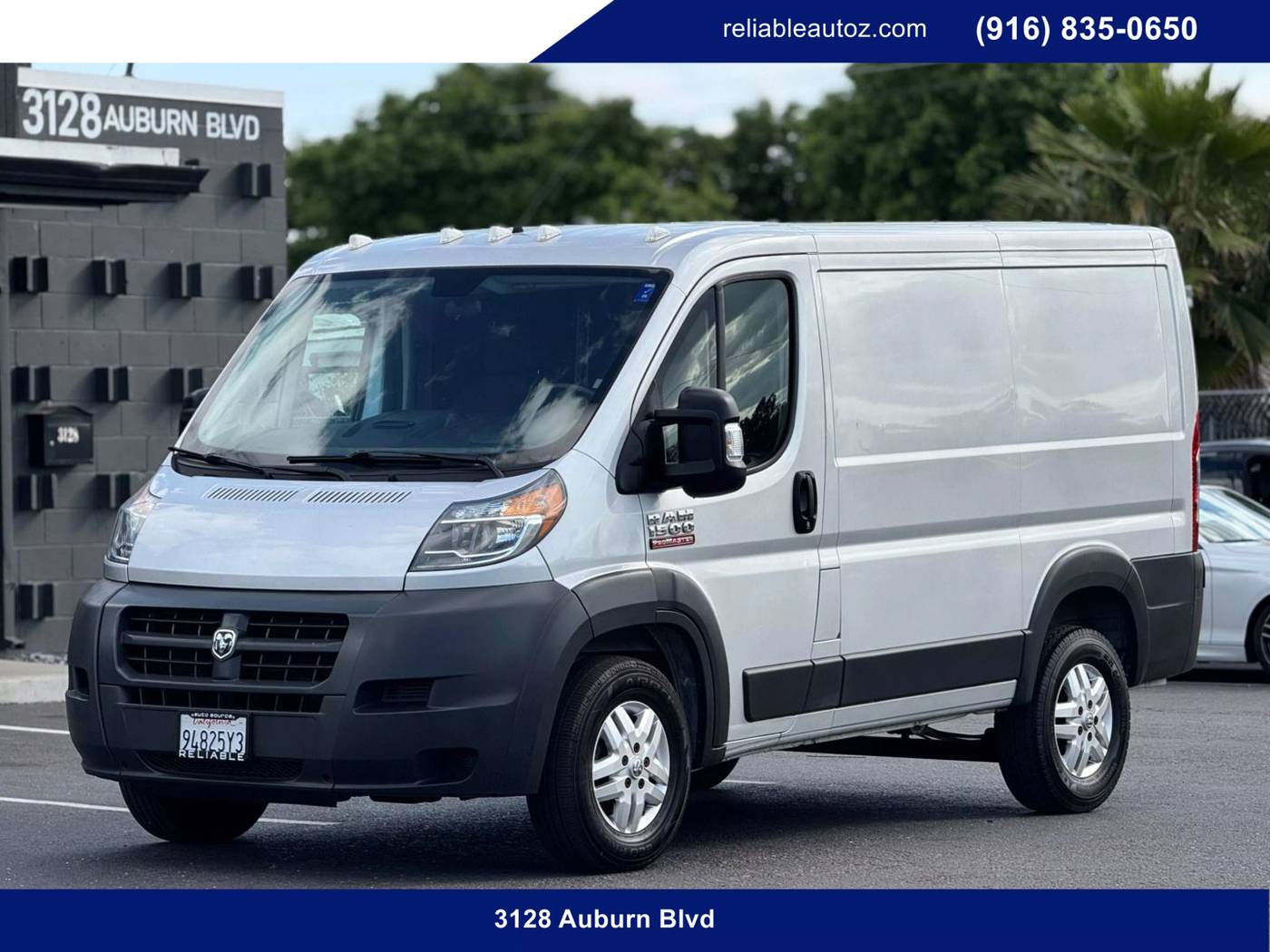 2014 Ram ProMaster Cargo Van 1500 — Cargo Van — 94,635 mi — Sacramento, CA