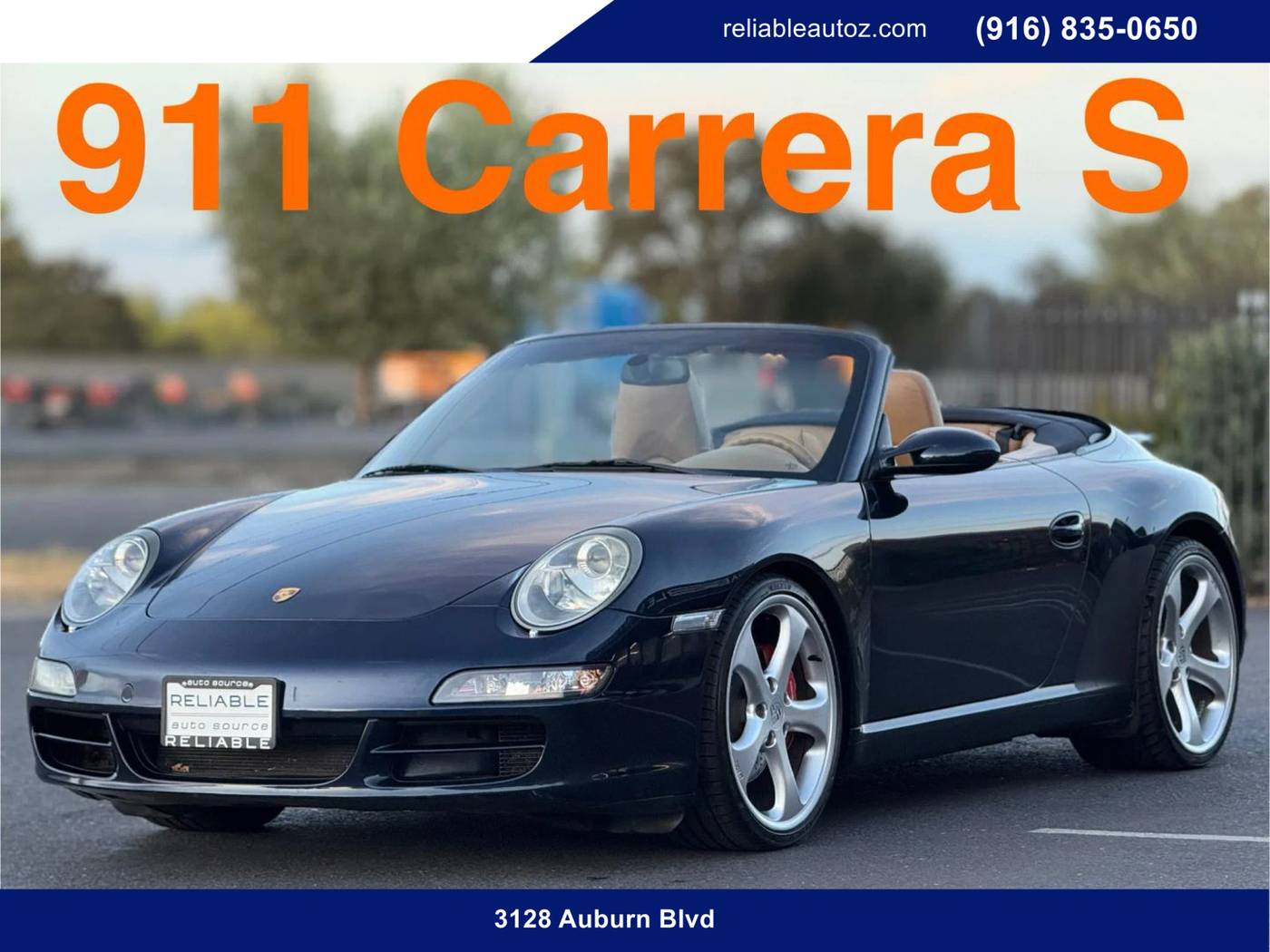 2006 Porsche 911 Carrera S — Convertible — 57,497 mi — Sacramento, CA