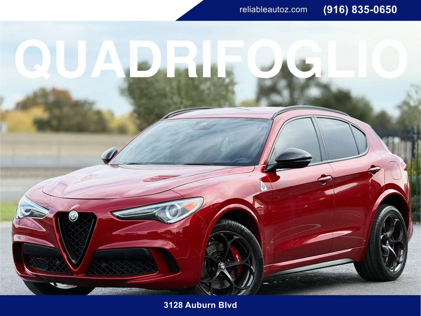 2021 Alfa Romeo Stelvio Quadrifoglio — SUV — 66,700 mi — Sacramento, CA