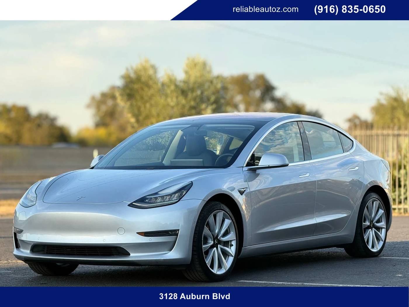 2018 Tesla Model 3 Long Range — Sedan — 107,363 mi — Sacramento, CA