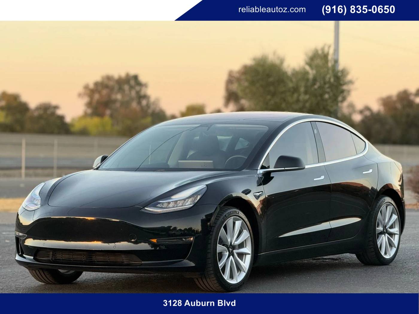 2018 Tesla Model 3 Long Range — Sedan — 45,956 mi — Sacramento, CA