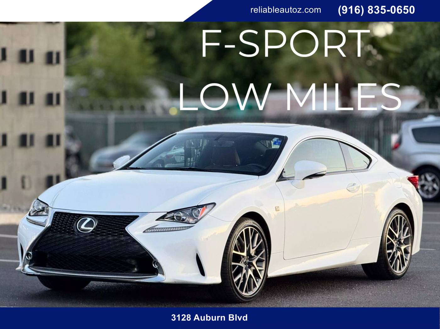 2015 Lexus RC RC 350 — Coupe — 68,899 mi — Sacramento, CA