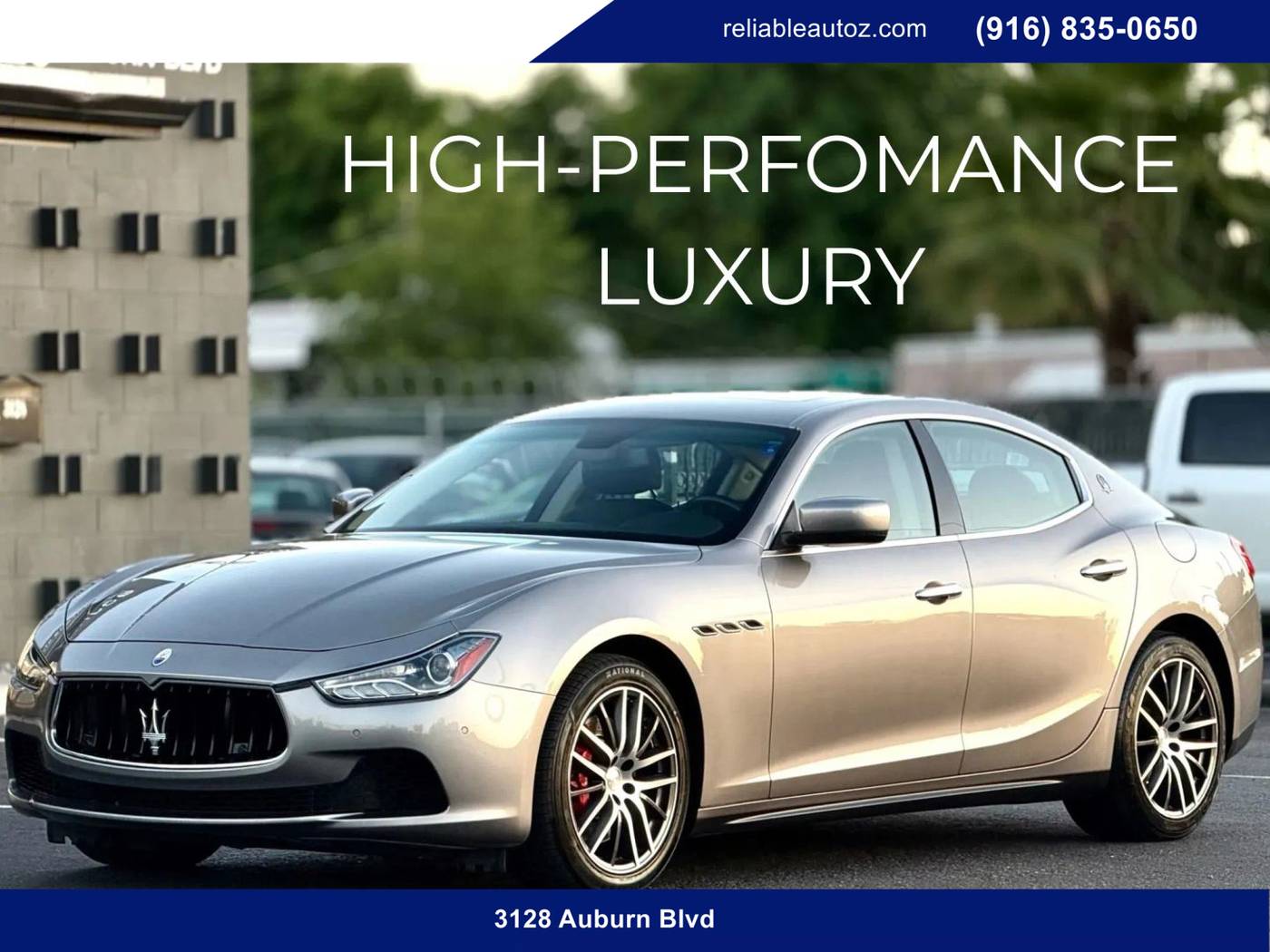 2014 Maserati Ghibli S Q4 — Sedan — 56,388 mi — Sacramento, CA