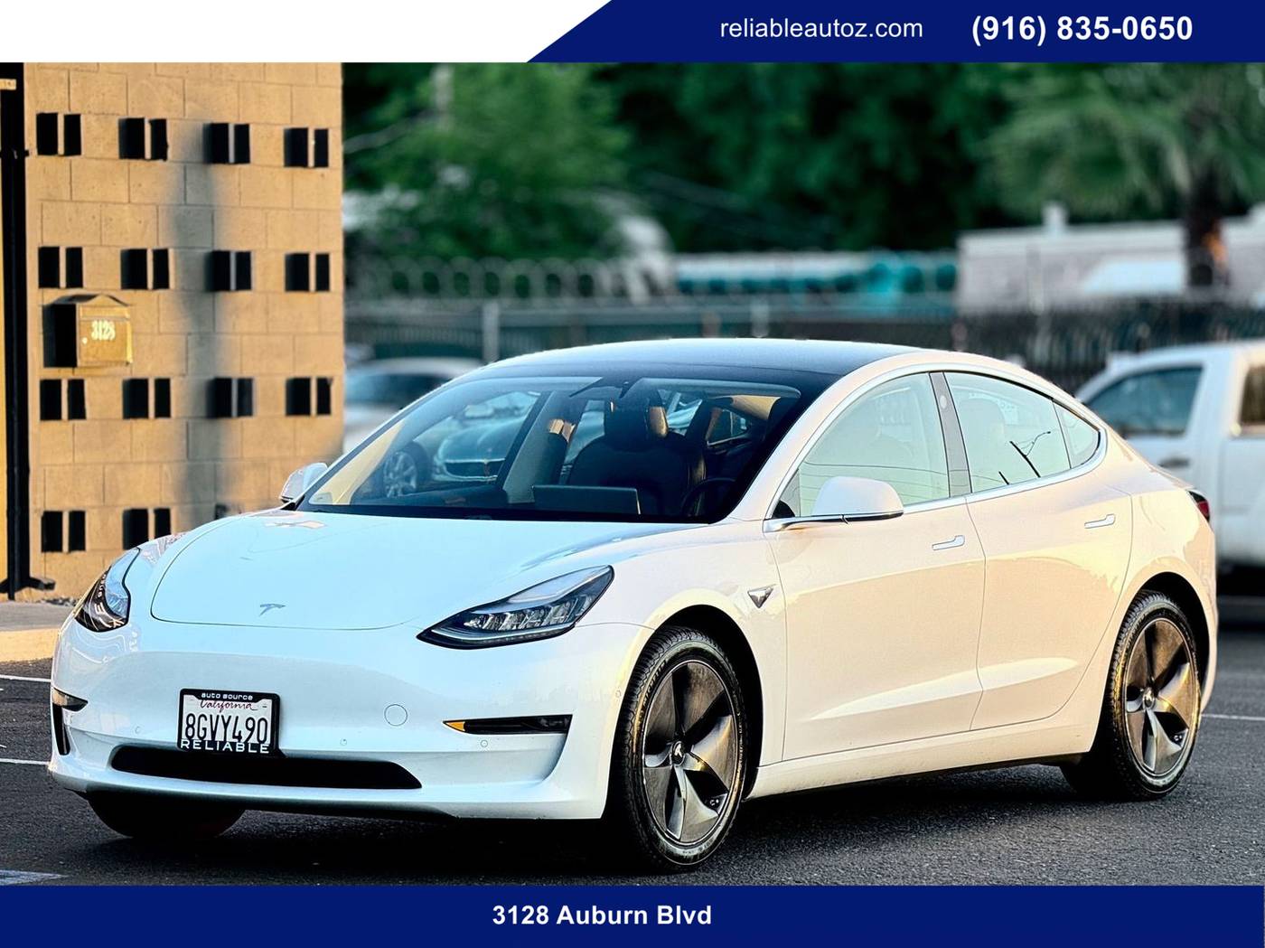 2018 Tesla Model 3 Mid Range — Sedan — 110,939 mi — Sacramento, CA