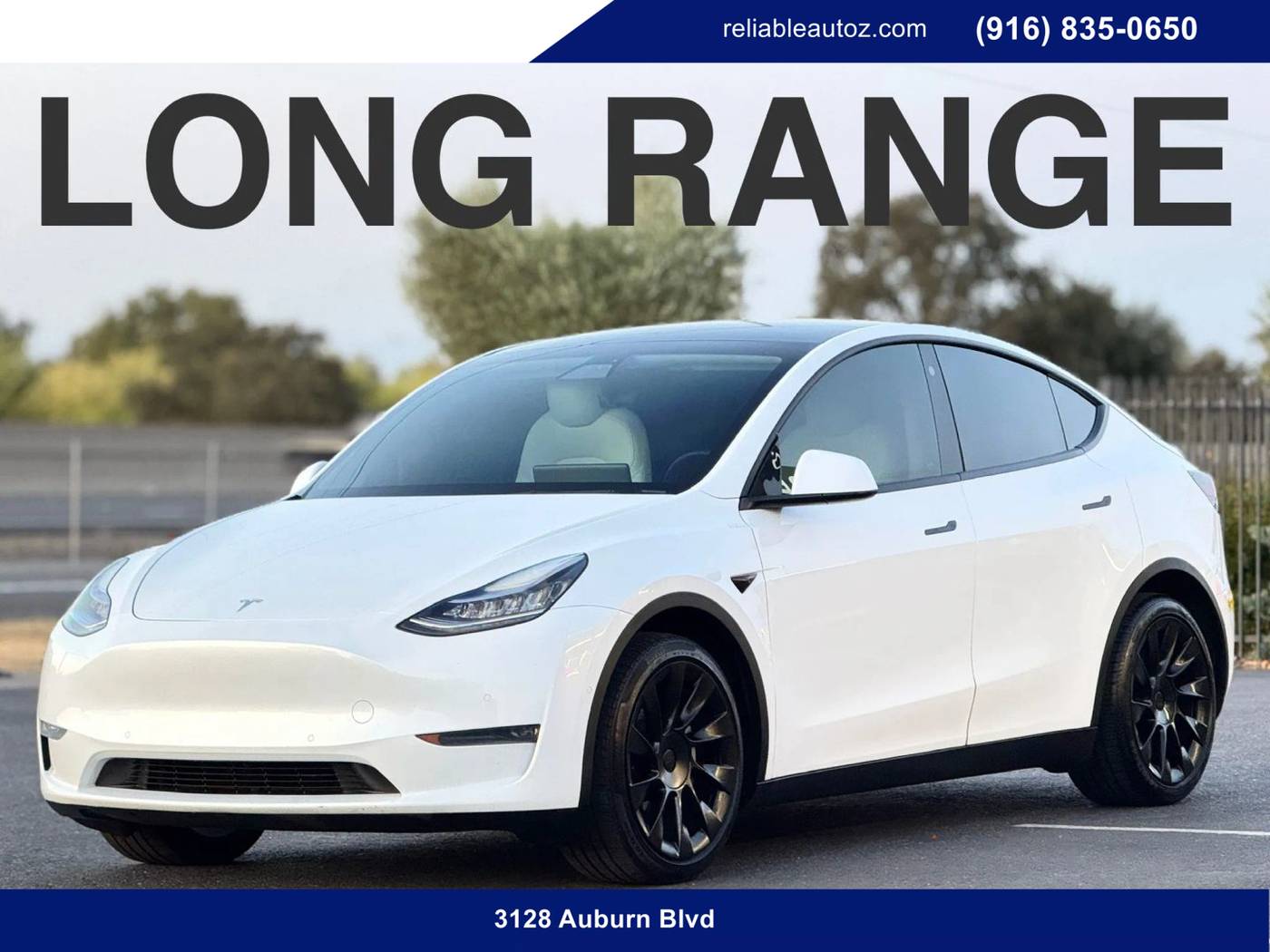 2021 Tesla Model Y Long Range — SUV — 96,955 mi — Sacramento, CA