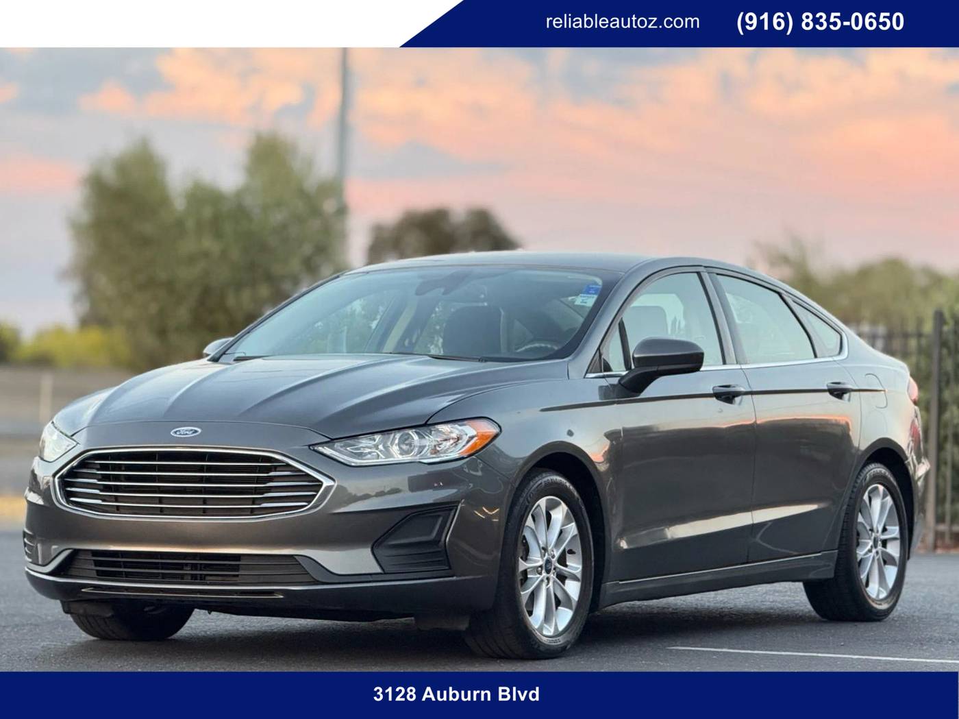 2019 Ford Fusion SE — Sedan — 57,859 mi — Sacramento, CA