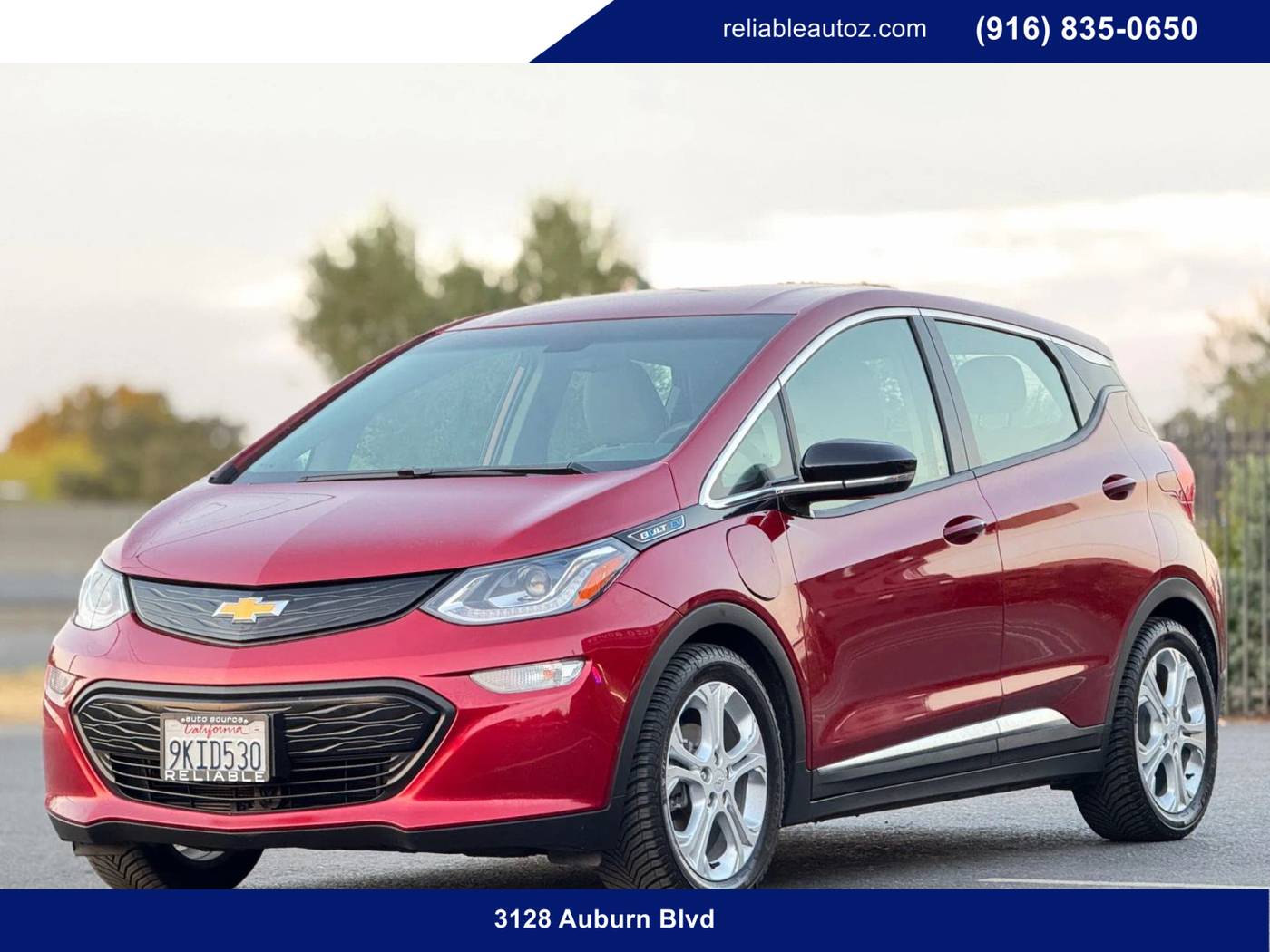 2020 Chevrolet Bolt EV LT — Hatchback — 30,185 mi — Sacramento, CA