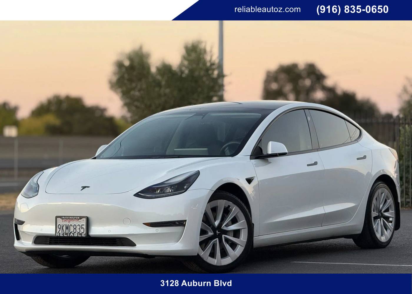 2022 Tesla Model 3 Standard Range Plus — Sedan — 94,221 mi — Sacramento, CA