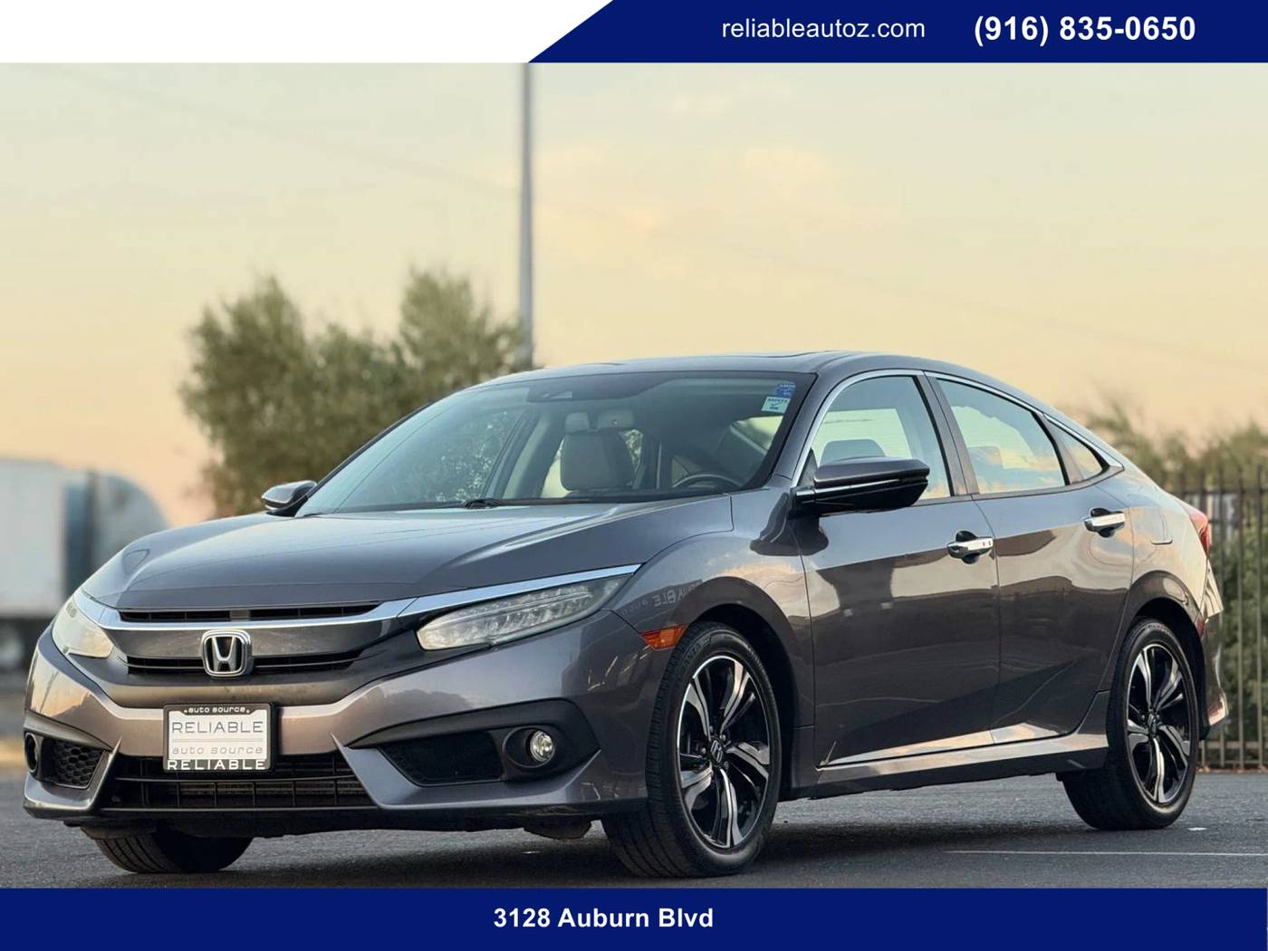 2017 Honda Civic Touring — Sedan — 78,523 mi — Sacramento, CA