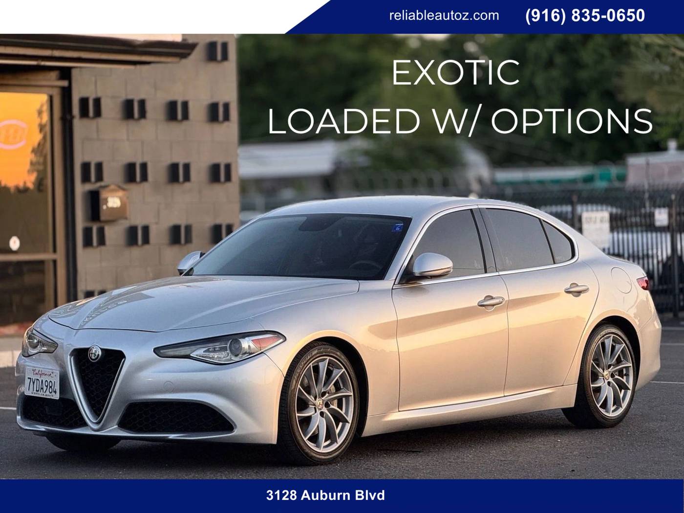 2017 Alfa Romeo Giulia Standard — Sedan — 94,767 mi — Sacramento, CA