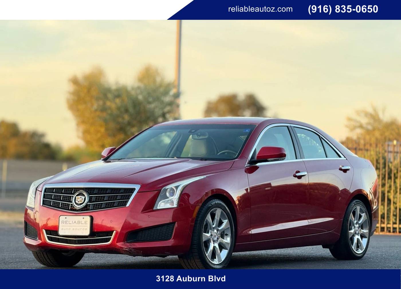 2013 Cadillac ATS Luxury — Sedan — 94,697 mi — Sacramento, CA