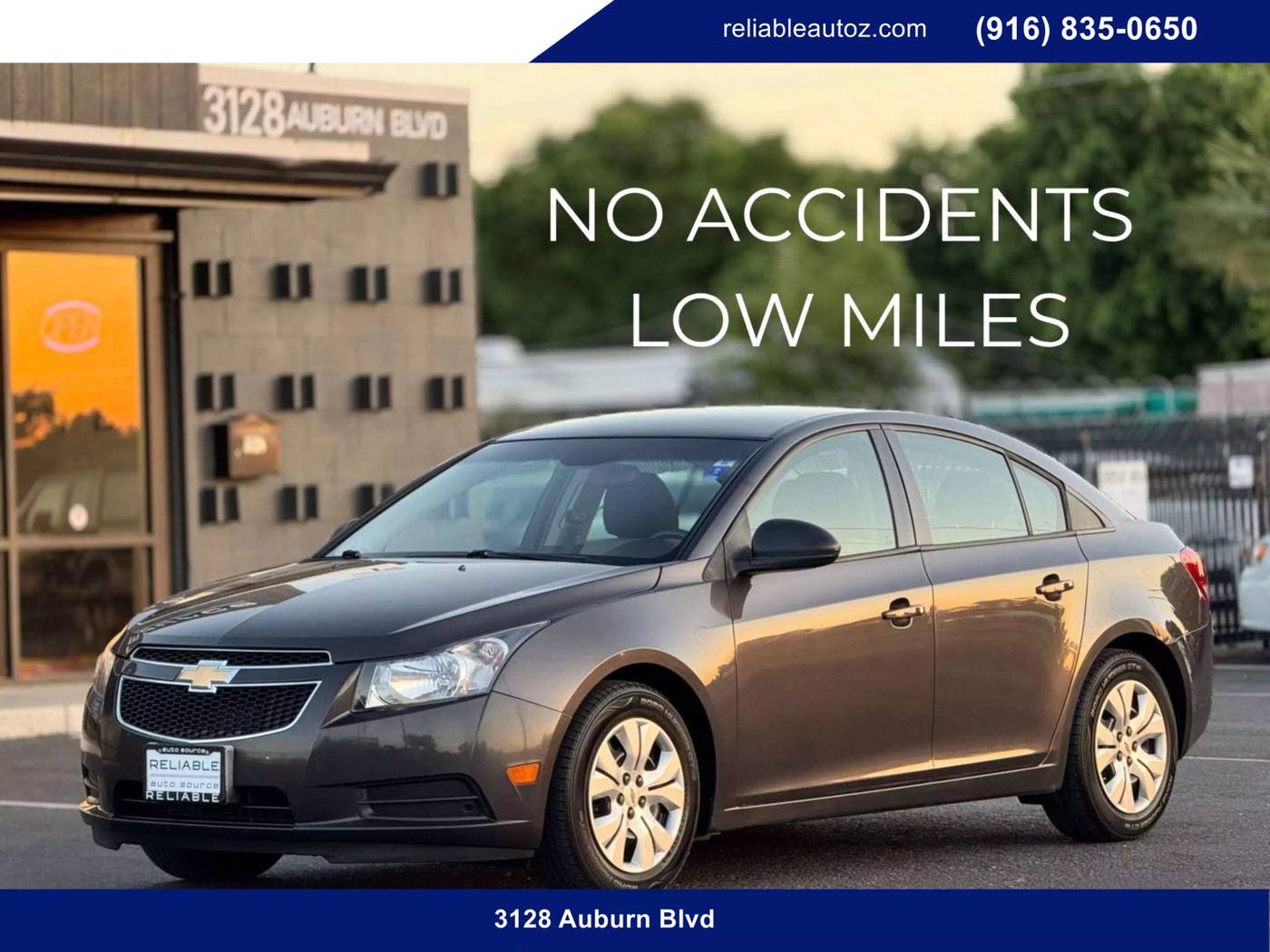 2014 Chevrolet Cruze LS — Sedan — 60,363 mi — Sacramento, CA