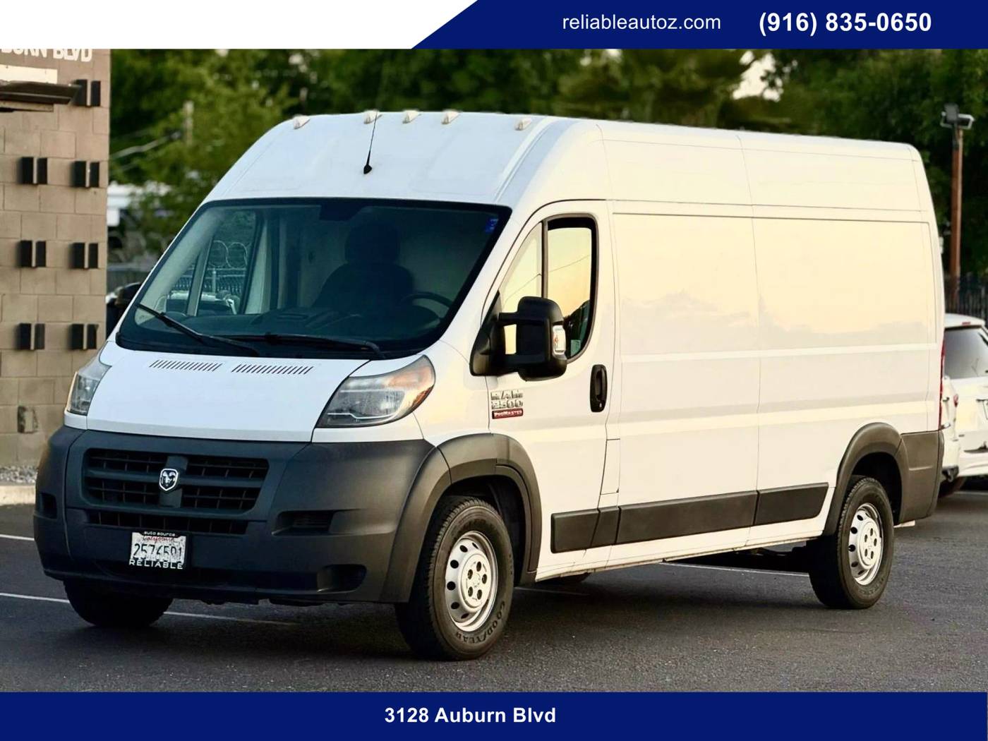 2014 Ram ProMaster Cargo Van 2500 — Cargo Van — 82,143 mi — Sacramento, CA