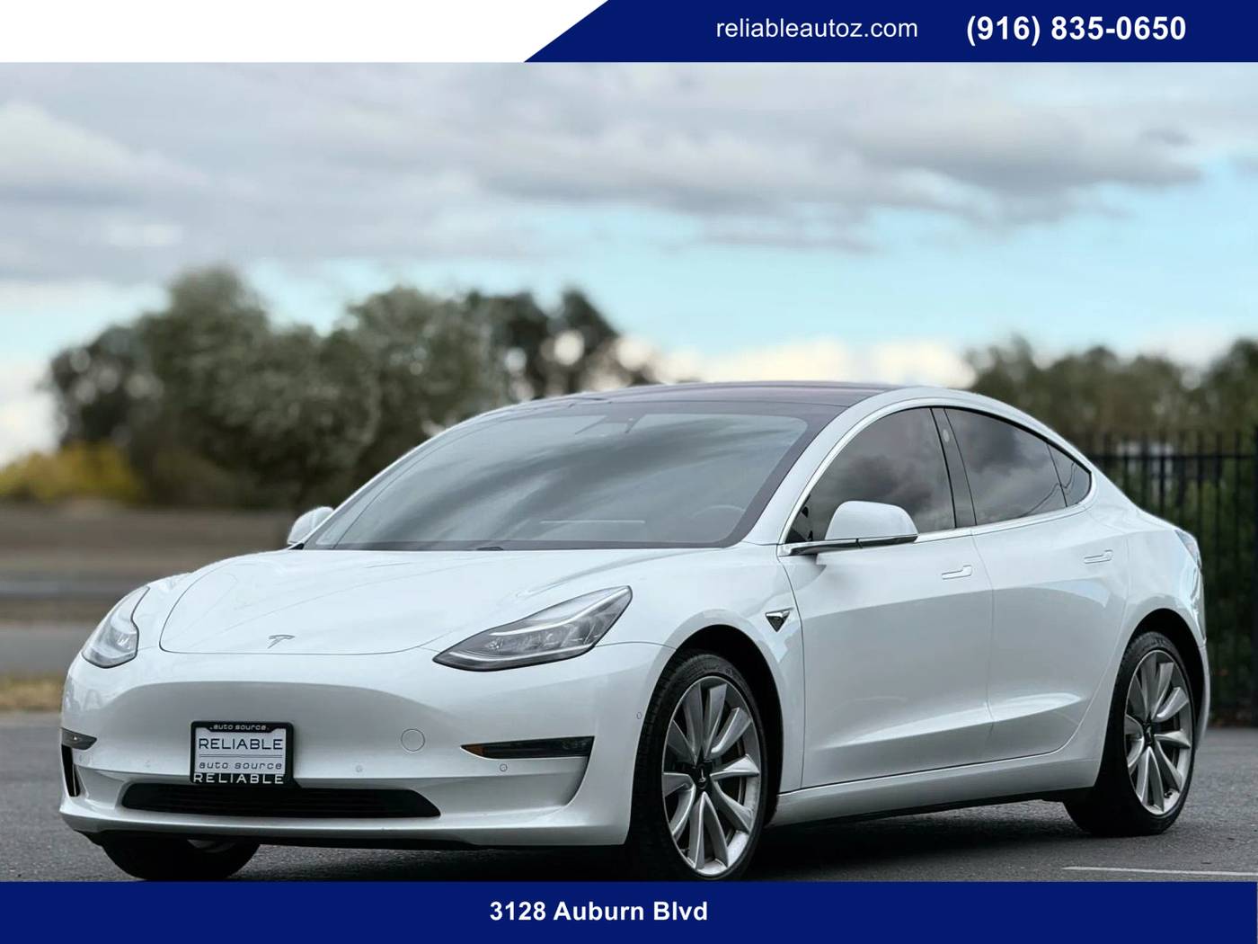 2018 Tesla Model 3 Mid Range — Sedan — 62,979 mi — Sacramento, CA