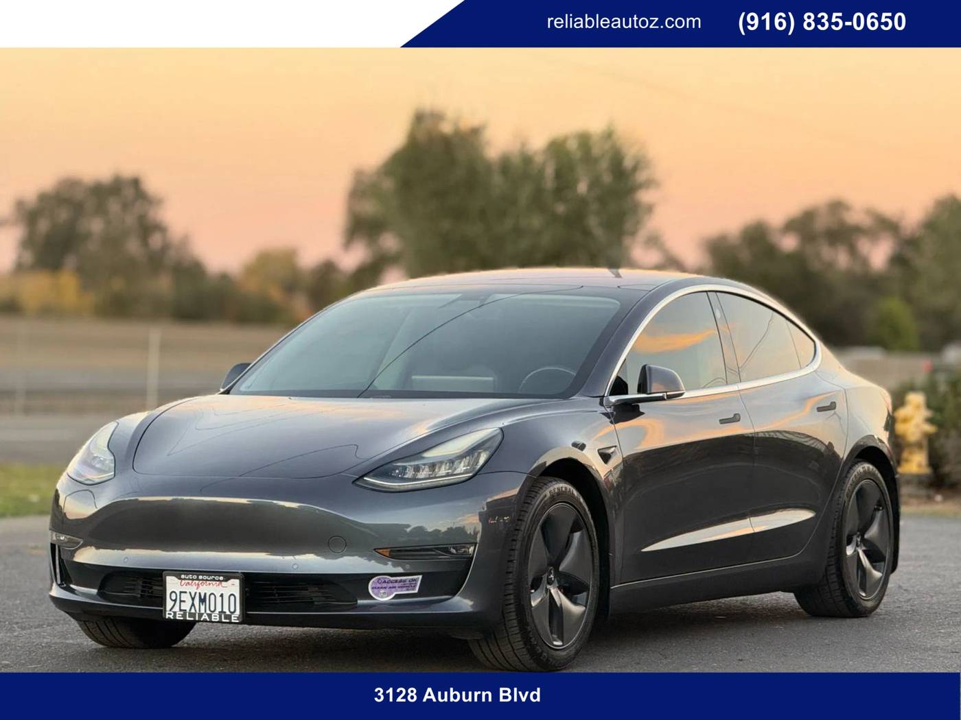 2018 Tesla Model 3 Mid Range — Sedan — 101,219 mi — Sacramento, CA