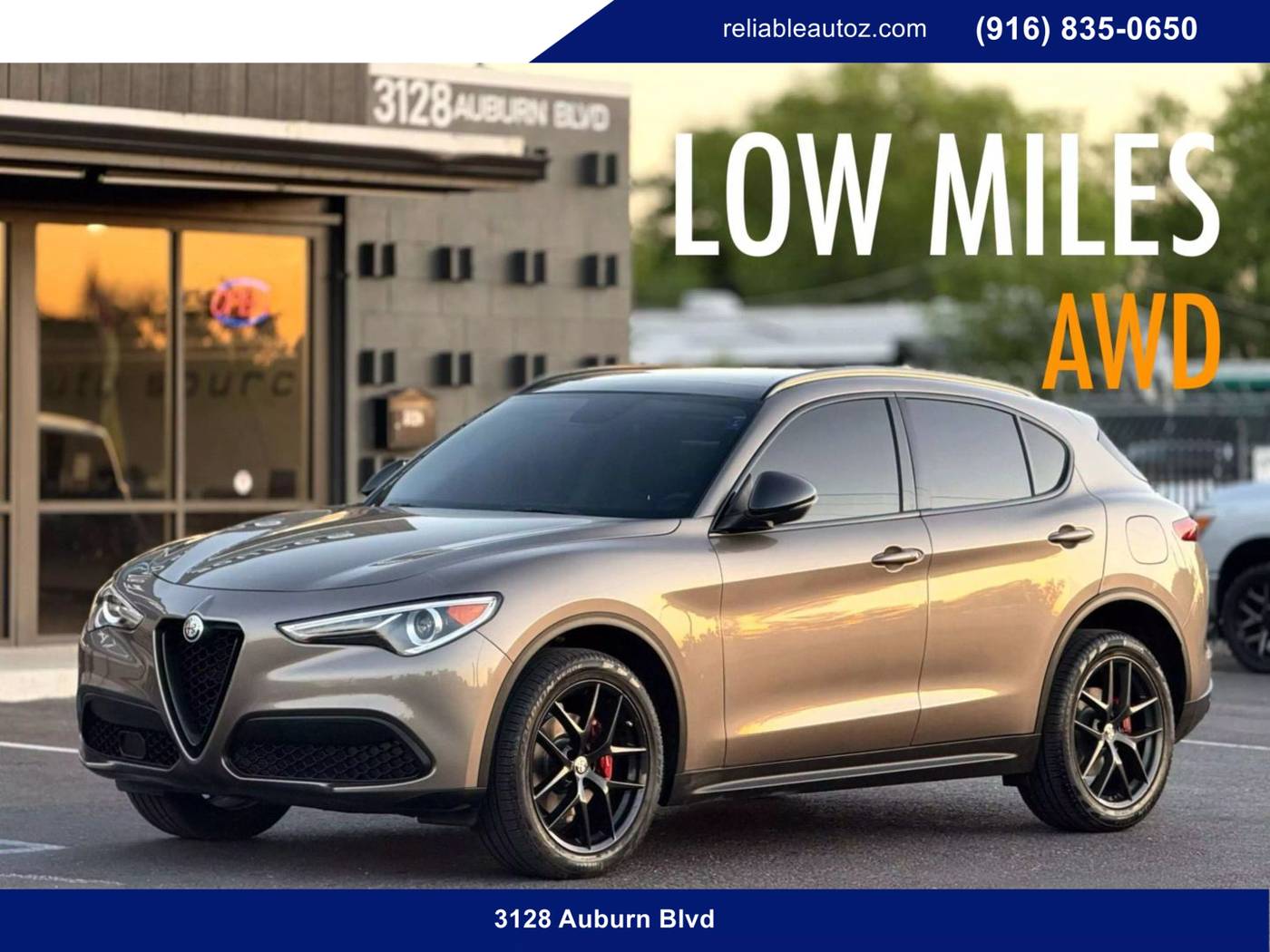 2019 Alfa Romeo Stelvio Standard — SUV — 55,956 mi — Sacramento, CA