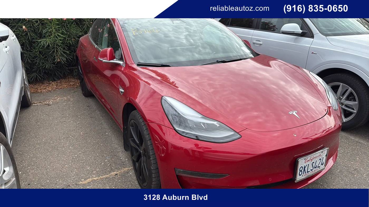 2019 Tesla Model 3 Long Range — Sedan — 109,227 mi — Sacramento, CA