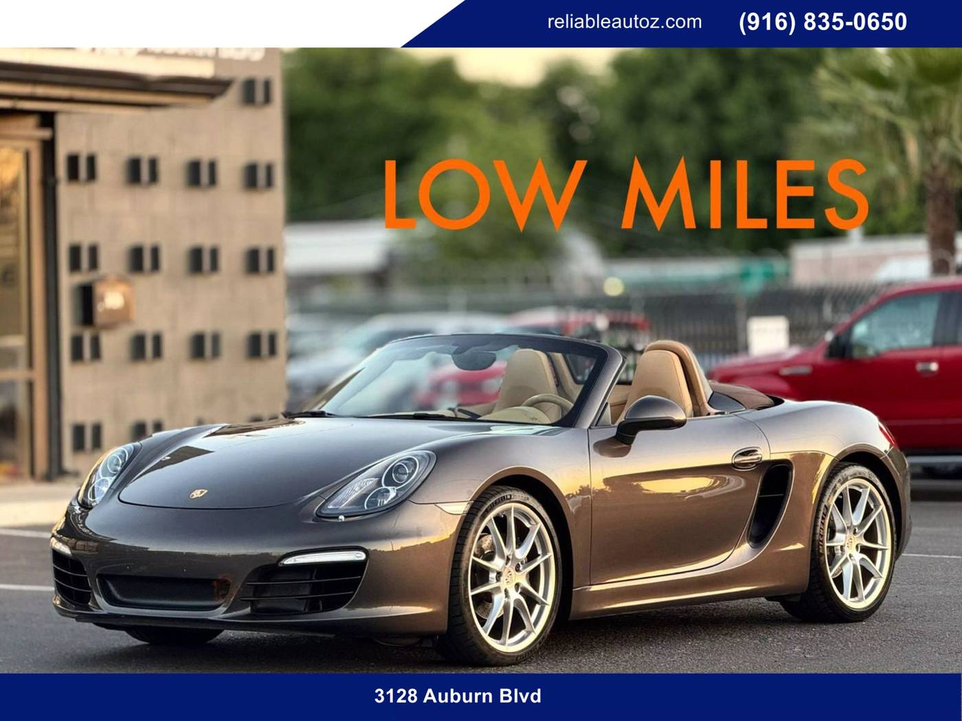 2013 Porsche Boxster Standard — Convertible — 40,281 mi — Sacramento, CA