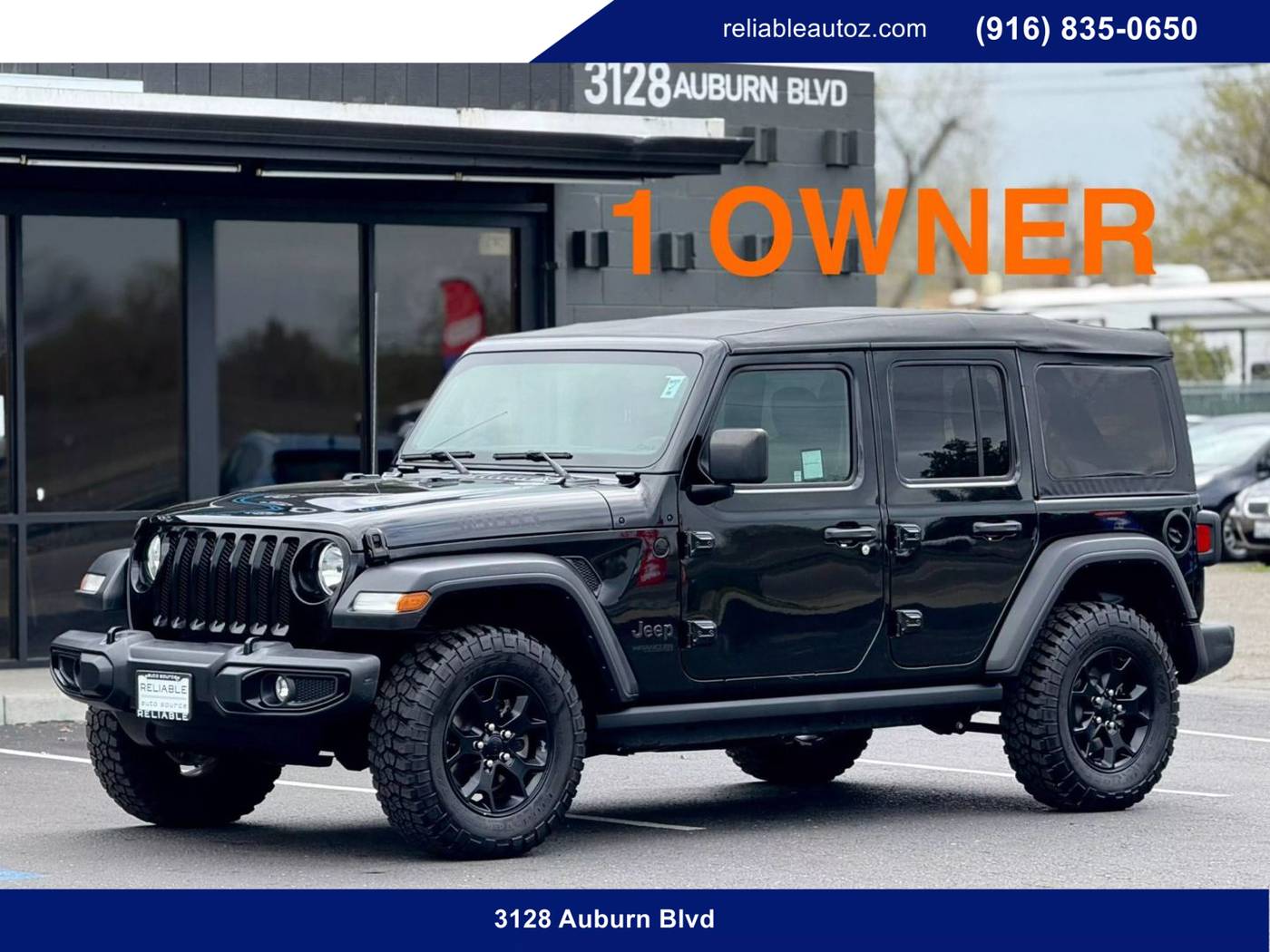 2022 Jeep Wrangler Willys Sport — SUV — 14,277 mi — Sacramento, CA