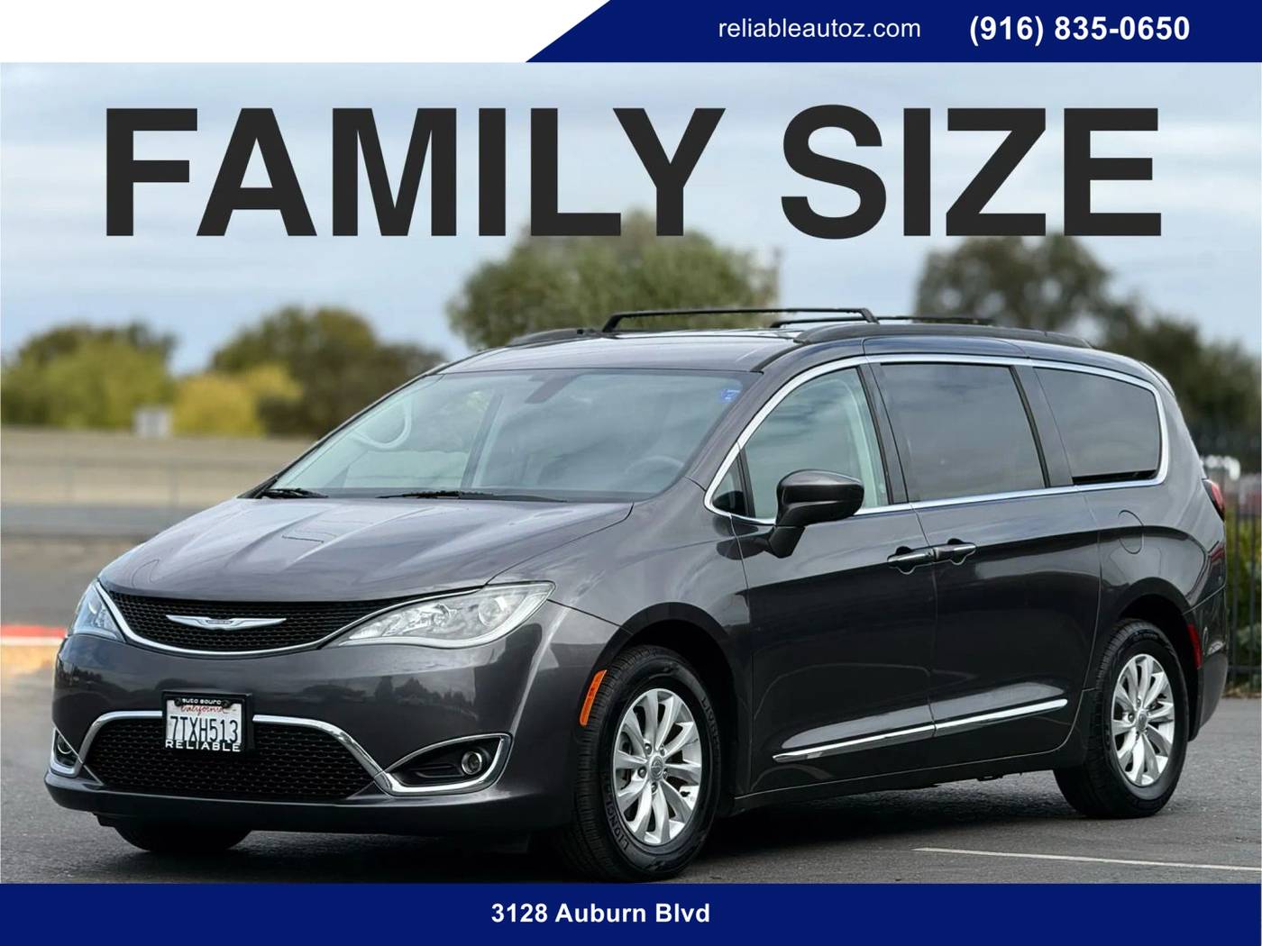 2017 Chrysler Pacifica Touring L — Minivan — 81,276 mi — Sacramento, CA