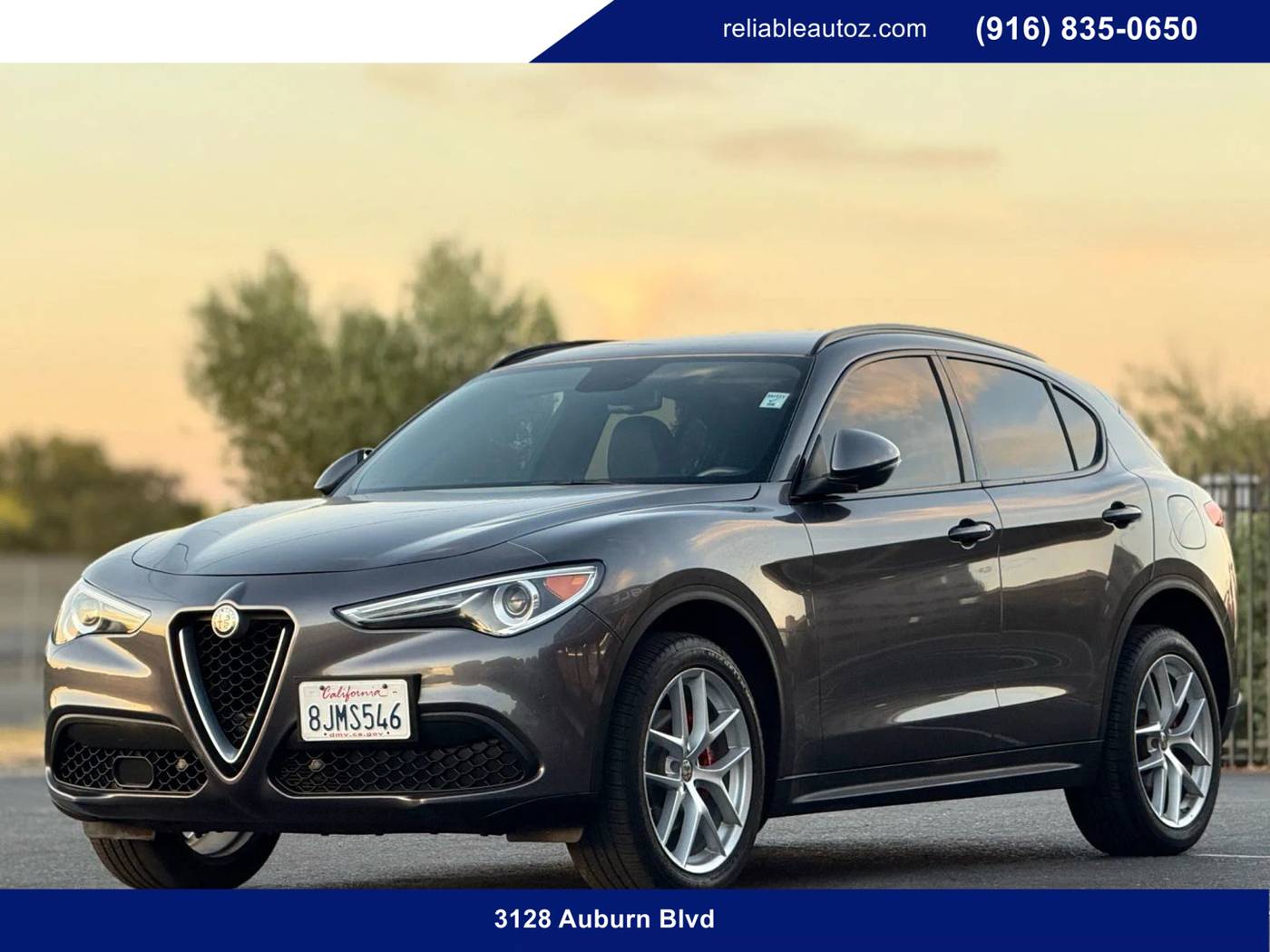 2019 Alfa Romeo Stelvio Ti Sport — SUV — 65,571 mi — Sacramento, CA