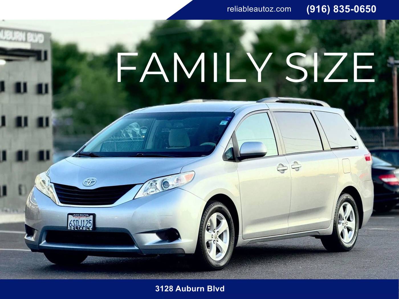 2011 Toyota Sienna LE — Minivan — 116,703 mi — Sacramento, CA