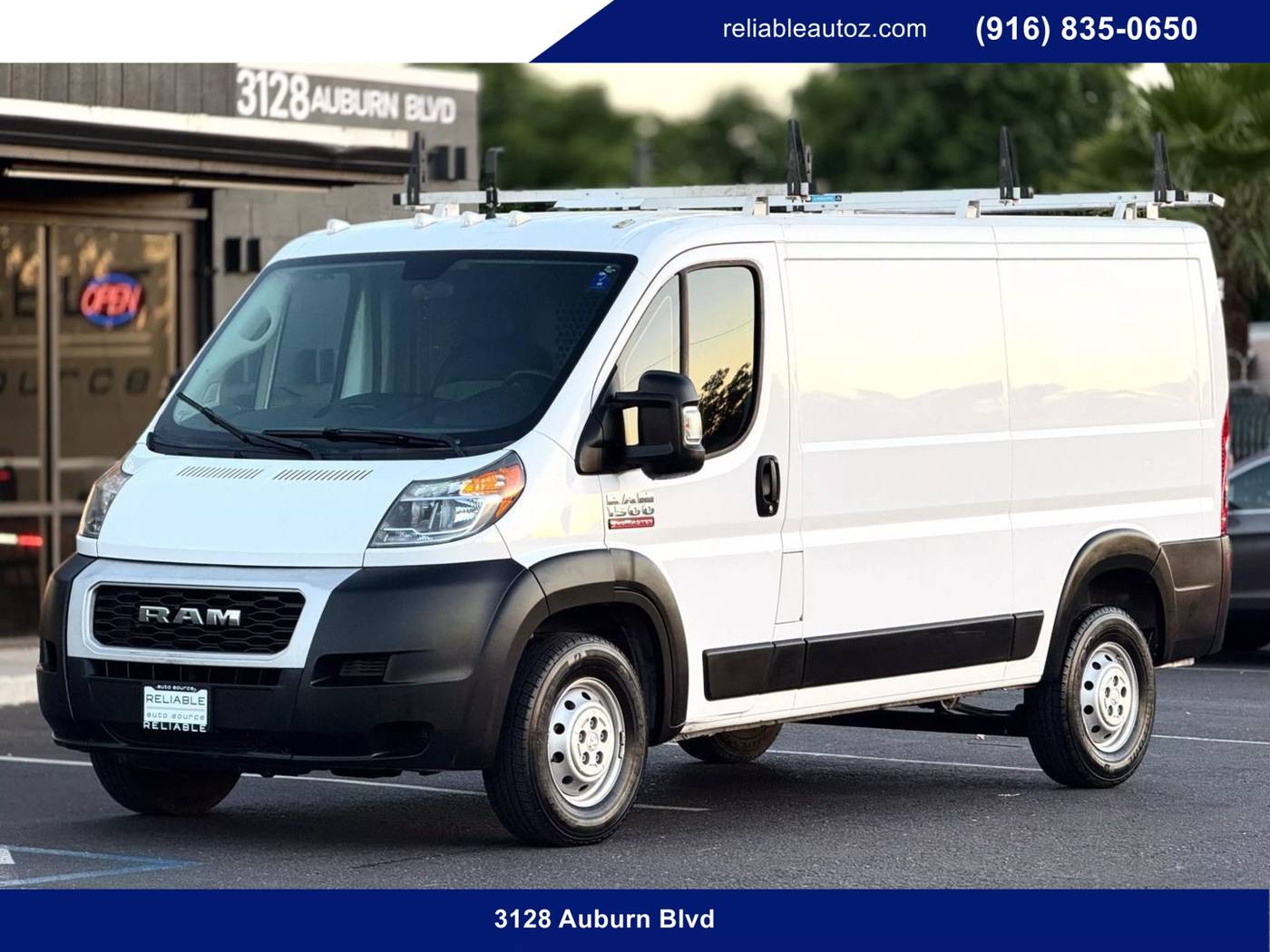 2019 Ram ProMaster Cargo Van 1500 — Cargo Van — 78,778 mi — Sacramento, CA