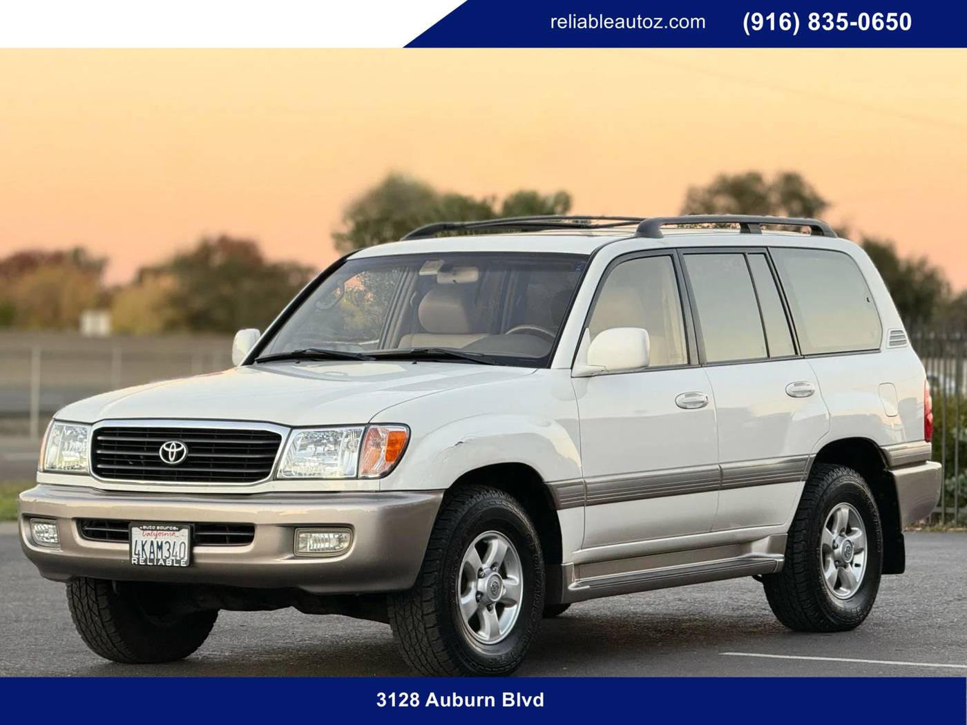 2000 Toyota Land Cruiser Base — SUV — 155,217 mi — Sacramento, CA